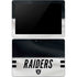 NFL Las Vegas Raiders White Striped Surface Go Skin