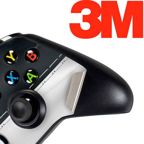 NFL Las Vegas Raiders White Striped Xbox One Controller Skin