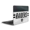 NFL Las Vegas Raiders White Striped Zenbook UX305FA 13.3in Skin