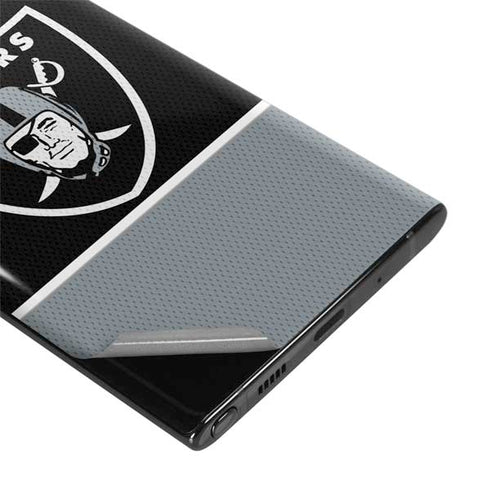 NFL Las Vegas Raiders Zone Block Galaxy Note 10 Plus Skin