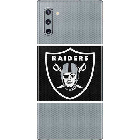 NFL Las Vegas Raiders Zone Block Galaxy Note 10 Skin