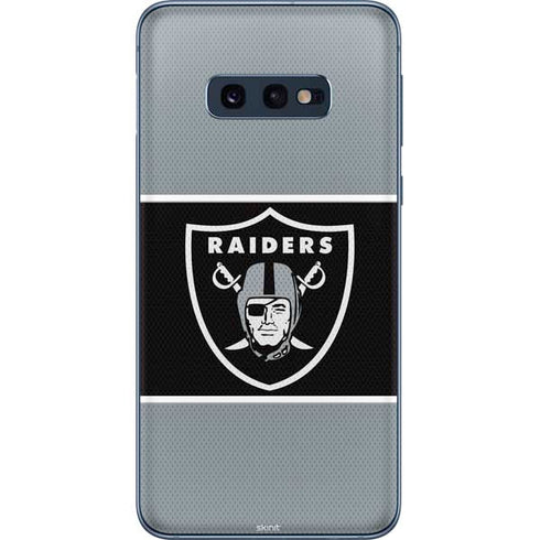 NFL Las Vegas Raiders Zone Block Galaxy S10e Skin