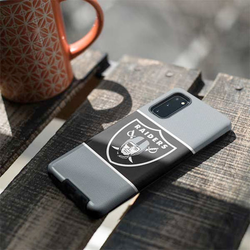 NFL Las Vegas Raiders Zone Block Galaxy S20 Pro Case