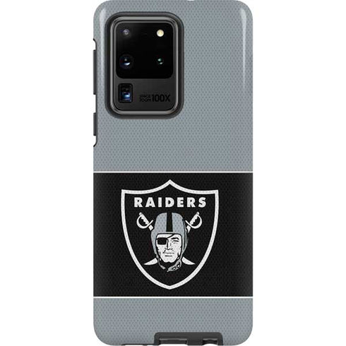 NFL Las Vegas Raiders Zone Block Galaxy S20 Ultra 5G Pro Case