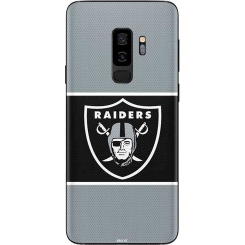 NFL Las Vegas Raiders Zone Block Galaxy S9 Plus Skin