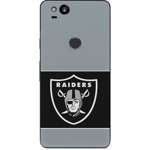 NFL Las Vegas Raiders Zone Block Google Pixel 2 Skin