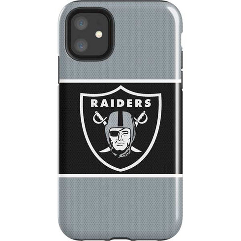 NFL Las Vegas Raiders Zone Block iPhone 11 Impact Case
