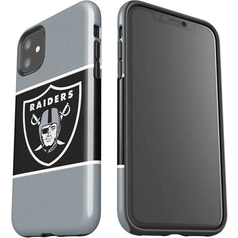 NFL Las Vegas Raiders Zone Block iPhone 11 Impact Case