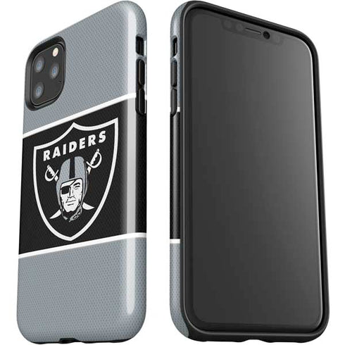 NFL Las Vegas Raiders Zone Block iPhone 11 Pro Max Impact Case