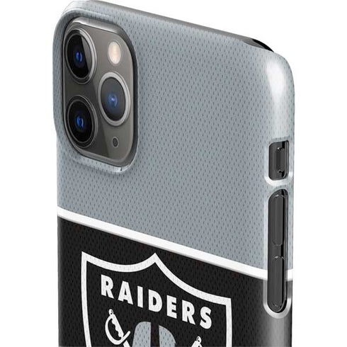 NFL Las Vegas Raiders Zone Block iPhone 11 Pro Max Lite Case