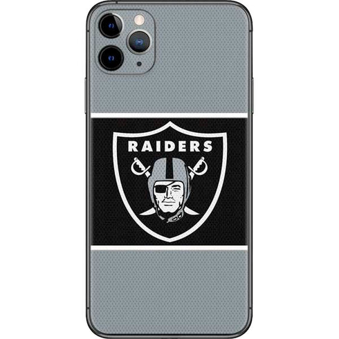 NFL Las Vegas Raiders Zone Block iPhone 11 Pro Max Skin
