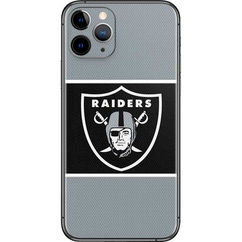 NFL Las Vegas Raiders Zone Block iPhone 11 Pro Skin