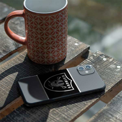 NFL Las Vegas Raiders Zone Block iPhone 11 Skin