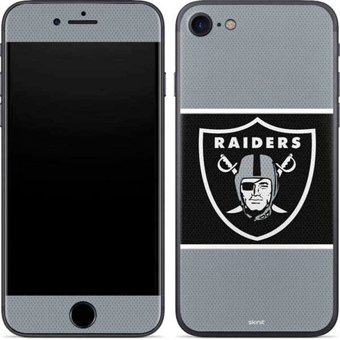 NFL Las Vegas Raiders Zone Block iPhone 8 Skin