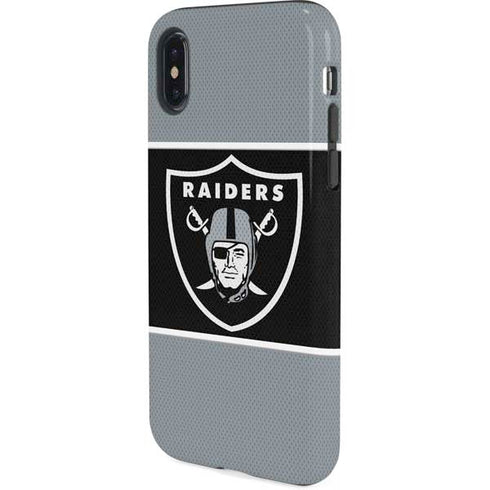 NFL Las Vegas Raiders Zone Block iPhone X Pro Case