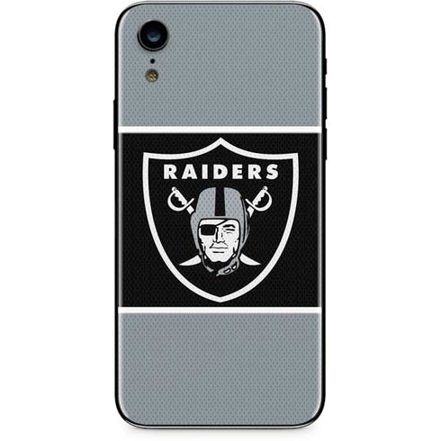 NFL Las Vegas Raiders Zone Block iPhone XR Skin