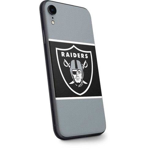 NFL Las Vegas Raiders Zone Block iPhone XR Skin