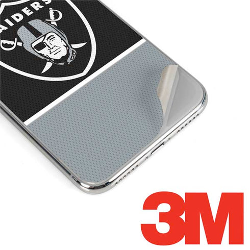 NFL Las Vegas Raiders Zone Block iPhone XS Max Skin