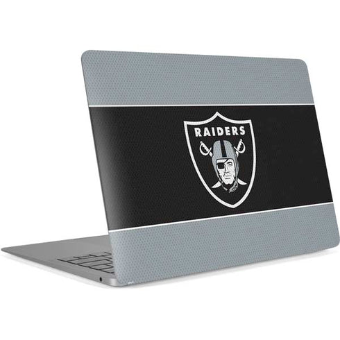NFL Las Vegas Raiders Zone Block Apple MacBook Air Skin