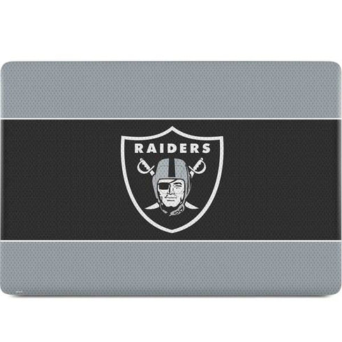 NFL Las Vegas Raiders Zone Block MacBook Skins