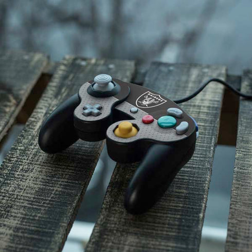 NFL Las Vegas Raiders Zone Block Nintendo GameCube Controller Skin