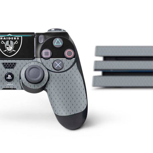 NFL Las Vegas Raiders Zone Block PS4 Pro Bundle Skin