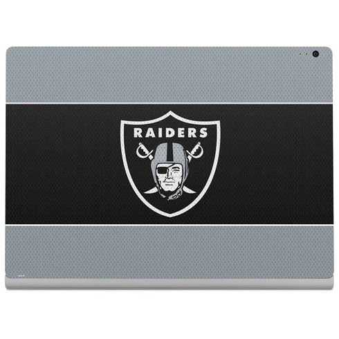 NFL Las Vegas Raiders Zone Block Surface Book 2 13.5in Skin