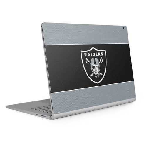 NFL Las Vegas Raiders Zone Block Surface Book 2 15in Skin