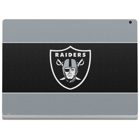 NFL Las Vegas Raiders Zone Block Surface Book 2 15in Skin