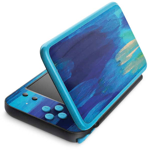 Ocean Blue Brush Stroke by Etta Vee Nintendo Skins