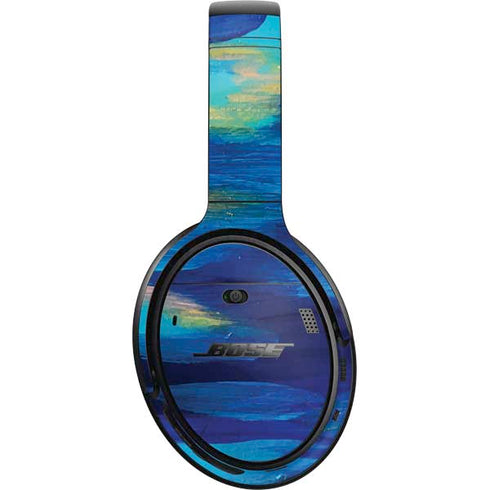 Ocean Blue Brush Stroke by Etta Vee Bose QuietComfort 35 Headphones Skin