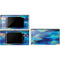 Ocean Blue Brush Stroke by Etta Vee DS Lite Skin