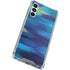 Ocean Blue Brush Stroke by Etta Vee Gabb Phone 4 Clear Case