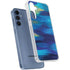 Ocean Blue Brush Stroke by Etta Vee Galaxy A35 5G Clear Case