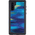 Ocean Blue Brush Stroke by Etta Vee Galaxy Cases