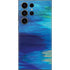 Ocean Blue Brush Stroke by Etta Vee Galaxy Skins