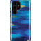Ocean Blue Brush Stroke by Etta Vee Galaxy Cases