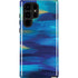 Ocean Blue Brush Stroke by Etta Vee Galaxy Cases