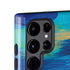 Ocean Blue Brush Stroke by Etta Vee Galaxy S25 Ultra Impact Case