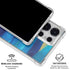 Ocean Blue Brush Stroke by Etta Vee Galaxy S25 Ultra Clear Case