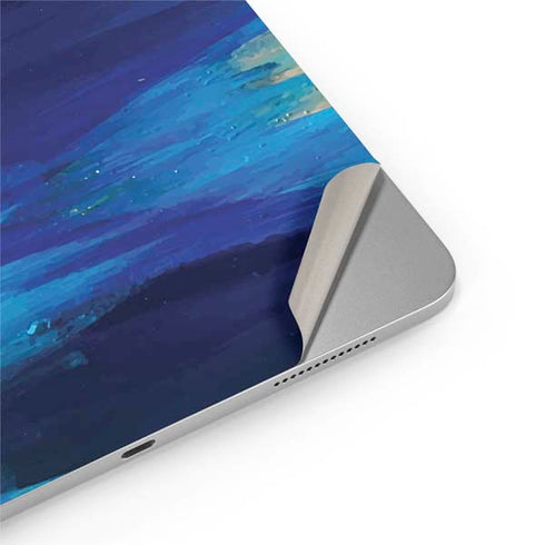 Ocean Blue Brush Stroke by Etta Vee iPad Pro 13in M4 (2024) Skin