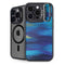 Ocean Blue Brush Stroke by Etta Vee iPhone 13 Pro Kickstand Case