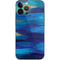 Ocean Blue Brush Stroke by Etta Vee iPhone 15 Pro Max Skin