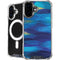 Ocean Blue Brush Stroke by Etta Vee iPhone 16 Plus MagSafe Case
