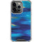 Ocean Blue Brush Stroke by Etta Vee iPhone 16 Pro Clear Case