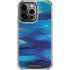 Ocean Blue Brush Stroke by Etta Vee iPhone 16 Pro Clear Case