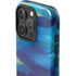 Ocean Blue Brush Stroke by Etta Vee iPhone 16 Pro Impact Case