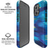 Ocean Blue Brush Stroke by Etta Vee iPhone 16 Pro Magsafe Impact Case