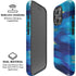 Ocean Blue Brush Stroke by Etta Vee iPhone 16 Pro Max Magsafe Impact Case
