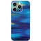 Ocean Blue Brush Stroke by Etta Vee iPhone 16 Pro Skin
